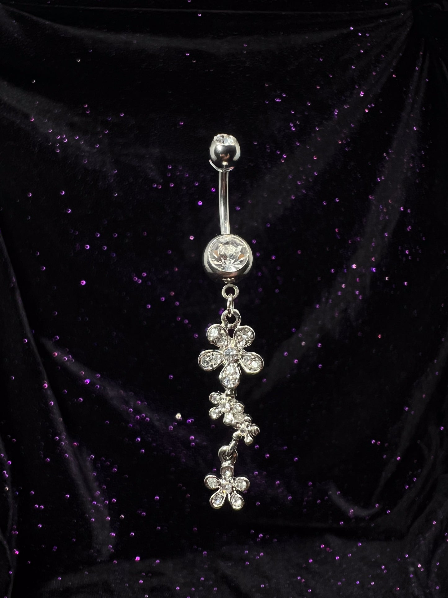 Chrome Daisies Belly Rang