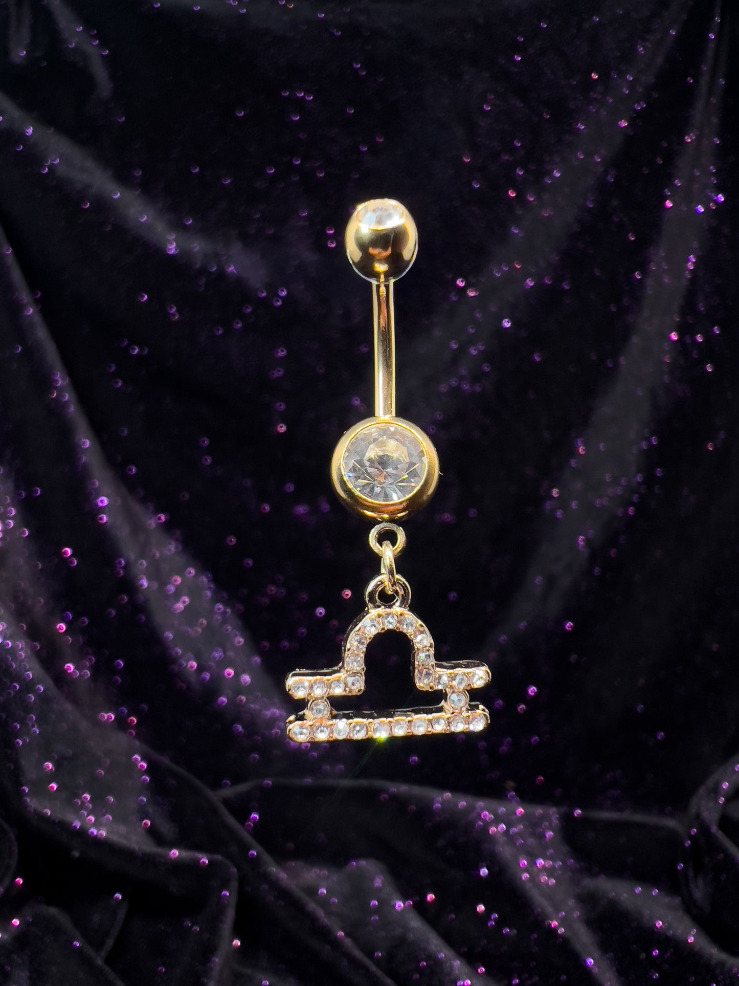 Zodiac Belly Ring