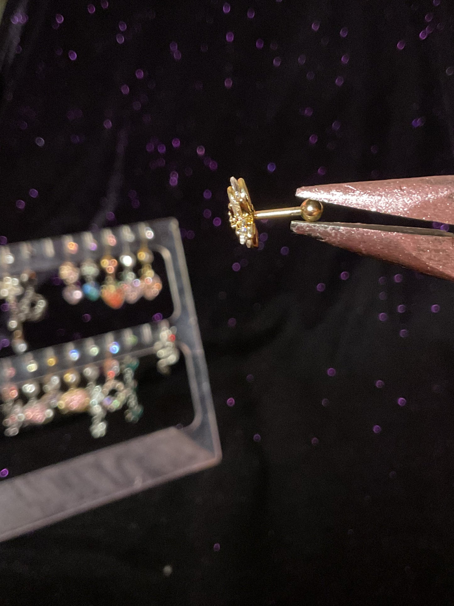 Fleur D’or Tragus Ring