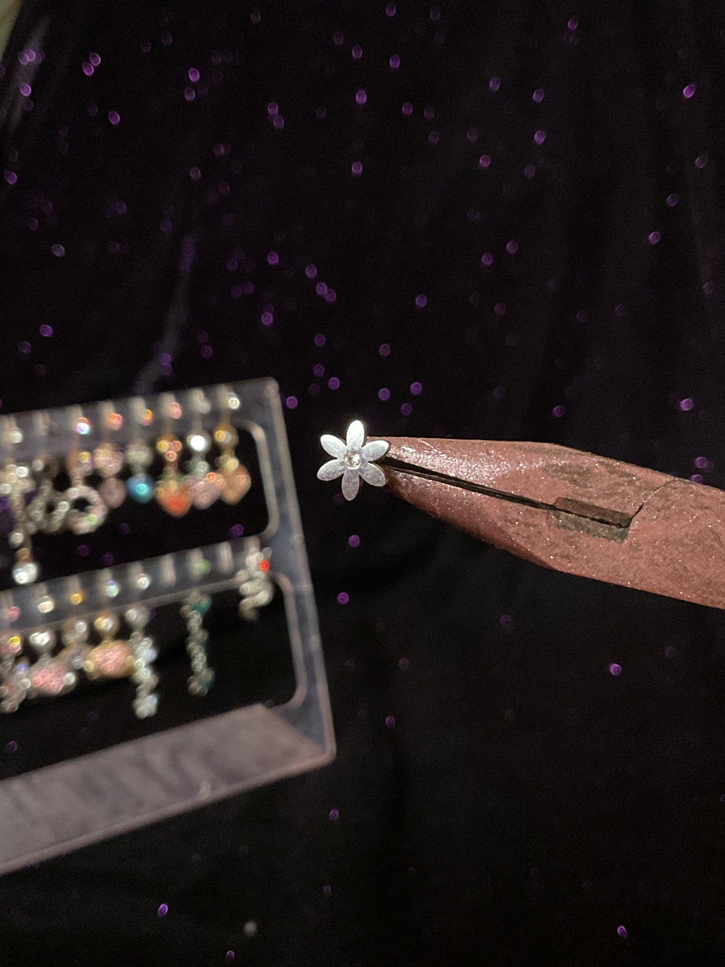 Petite Fleur Tragus Ring