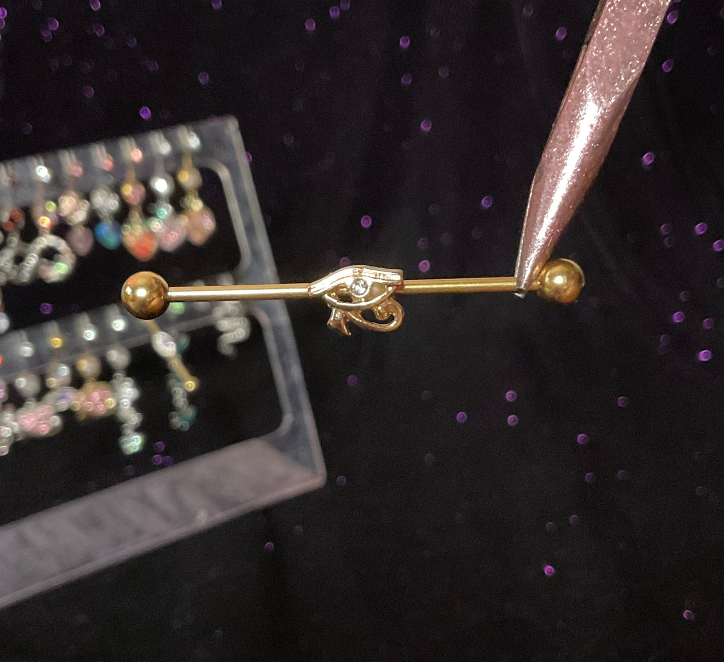 Eye of Horus Industrial Bar