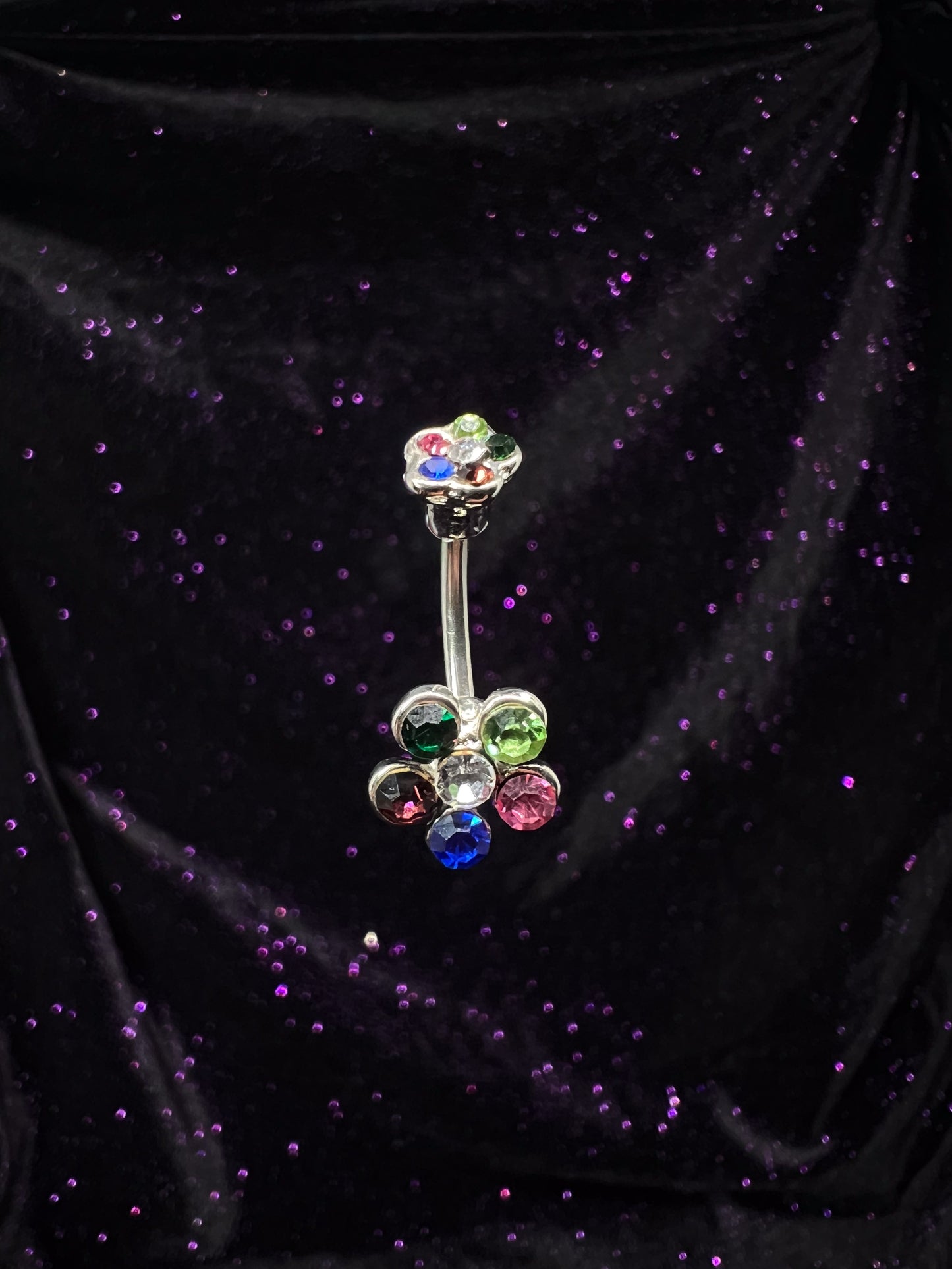 Flower Power Belly Ring