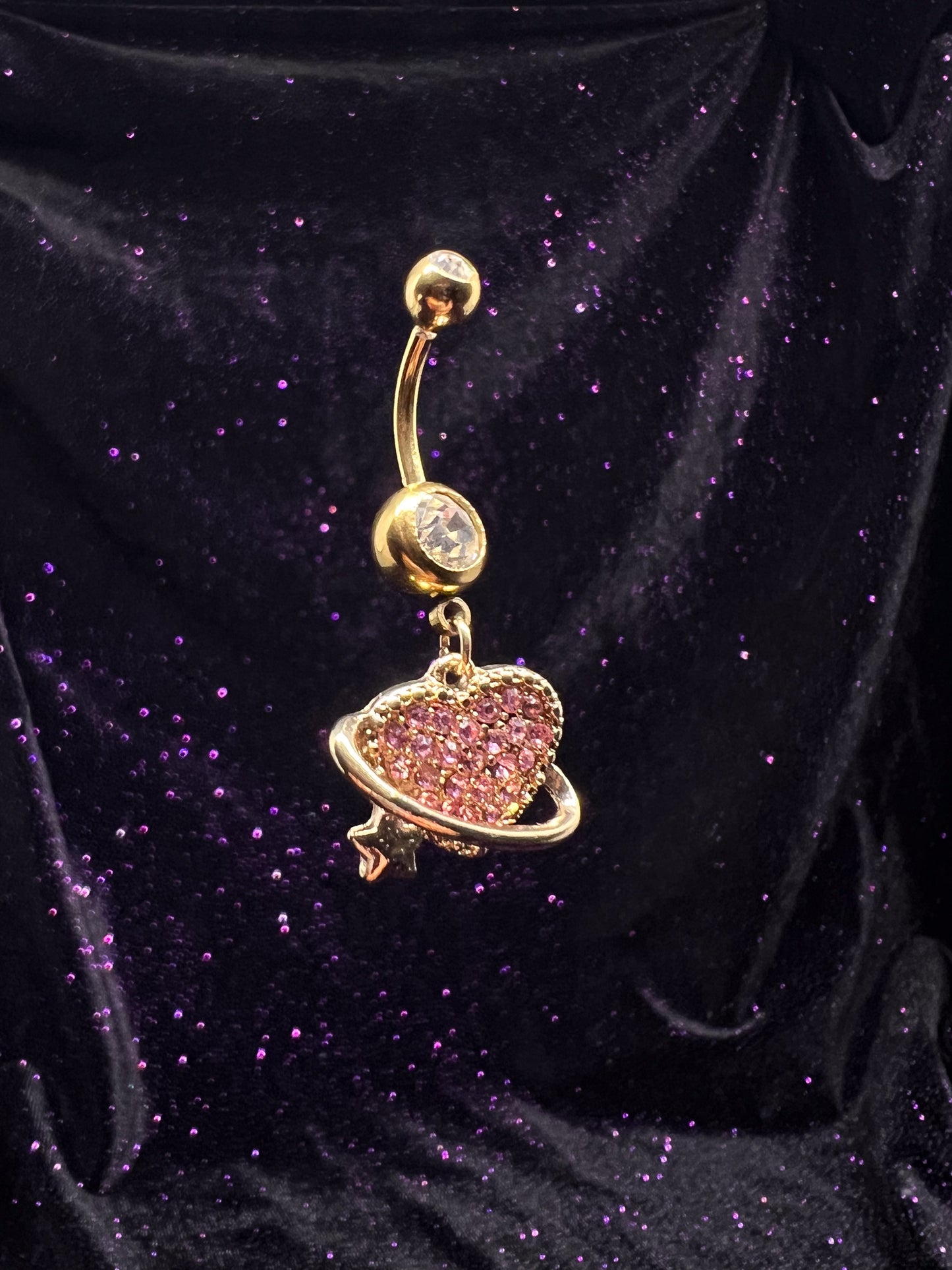 Planeta Amor Belly Ring