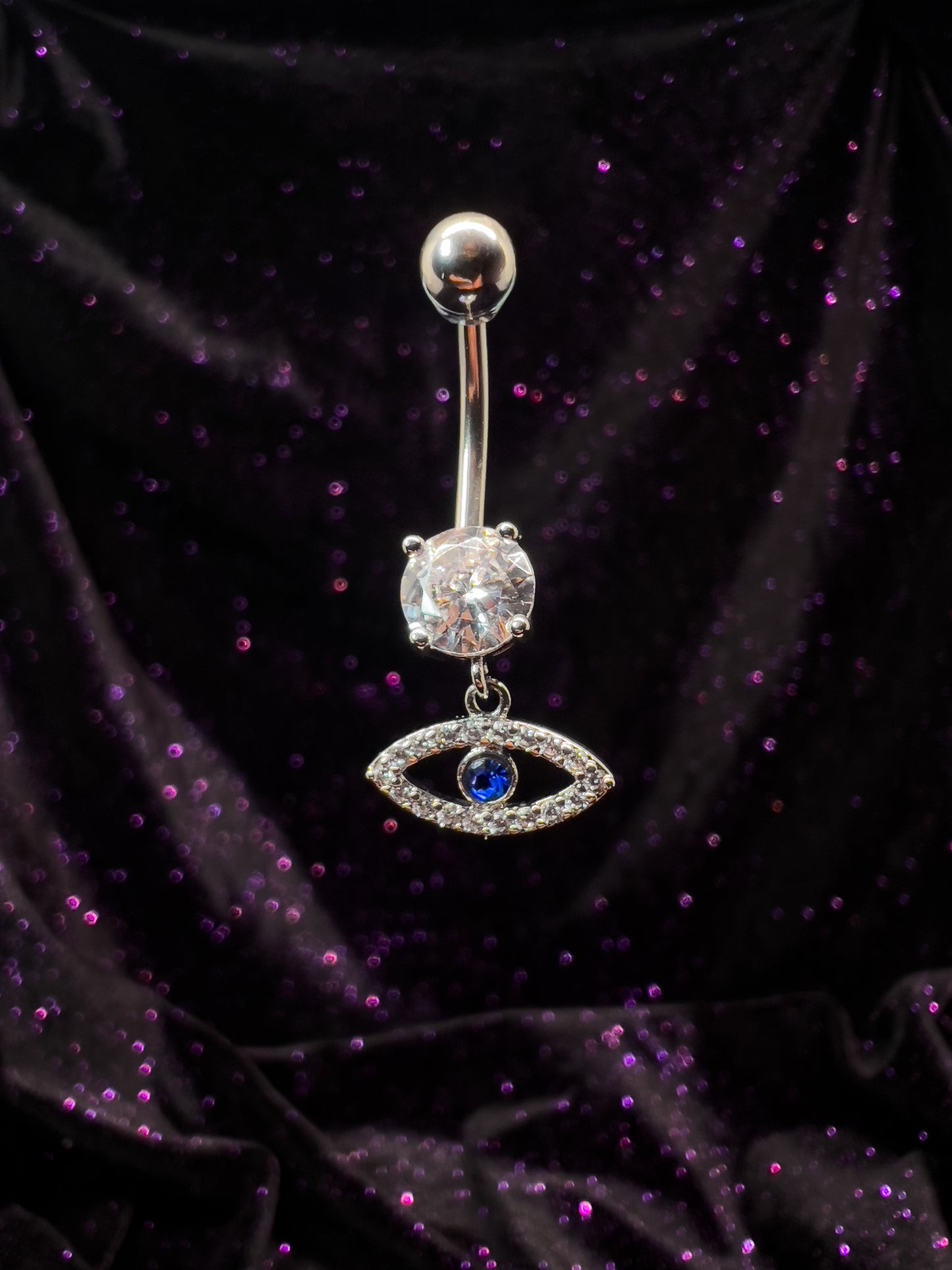 Evil Eye Belly Ring
