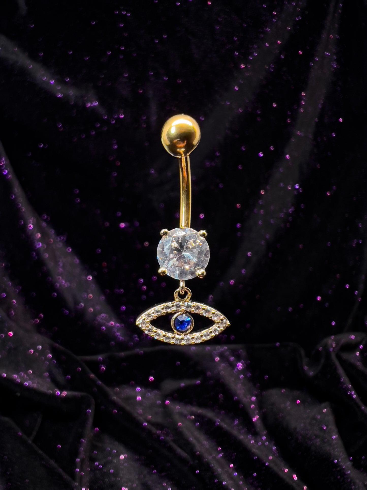 Evil Eye Belly Ring