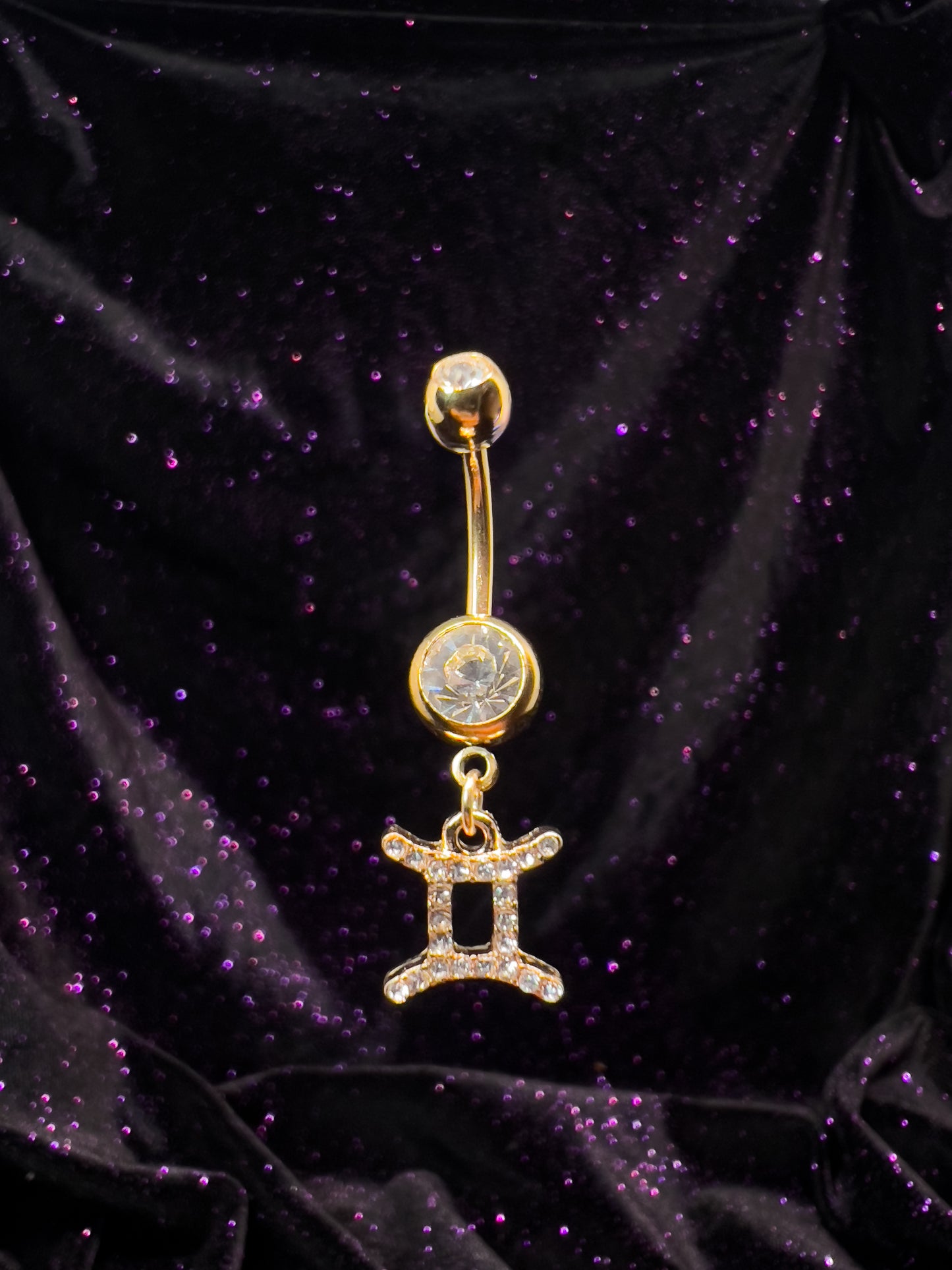 Zodiac Belly Ring