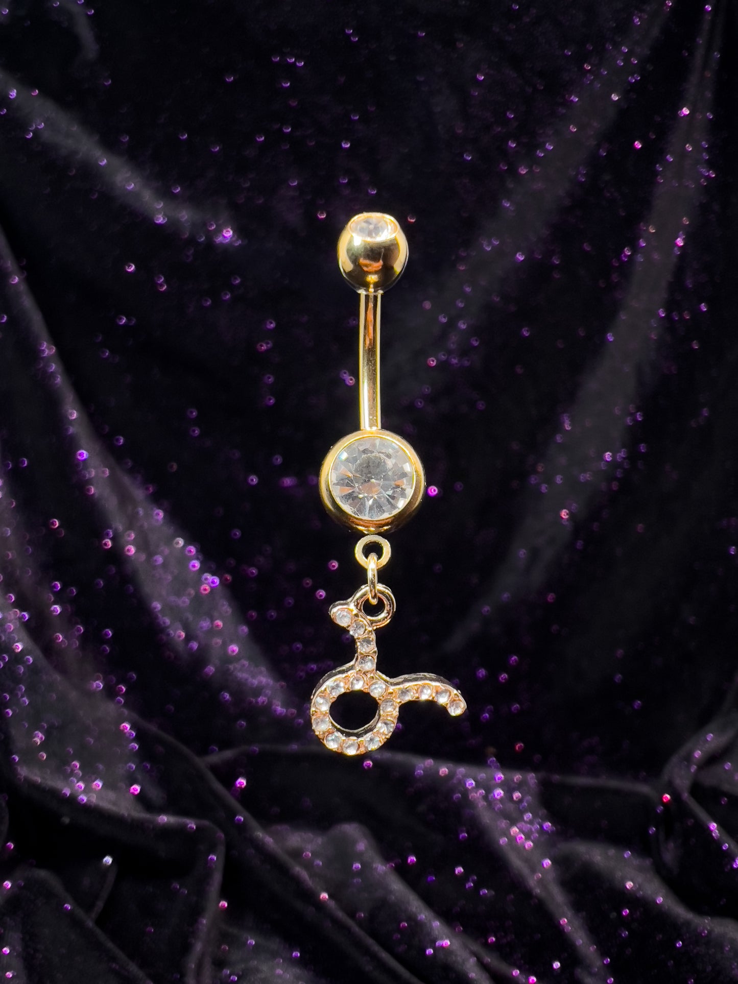 Zodiac Belly Ring