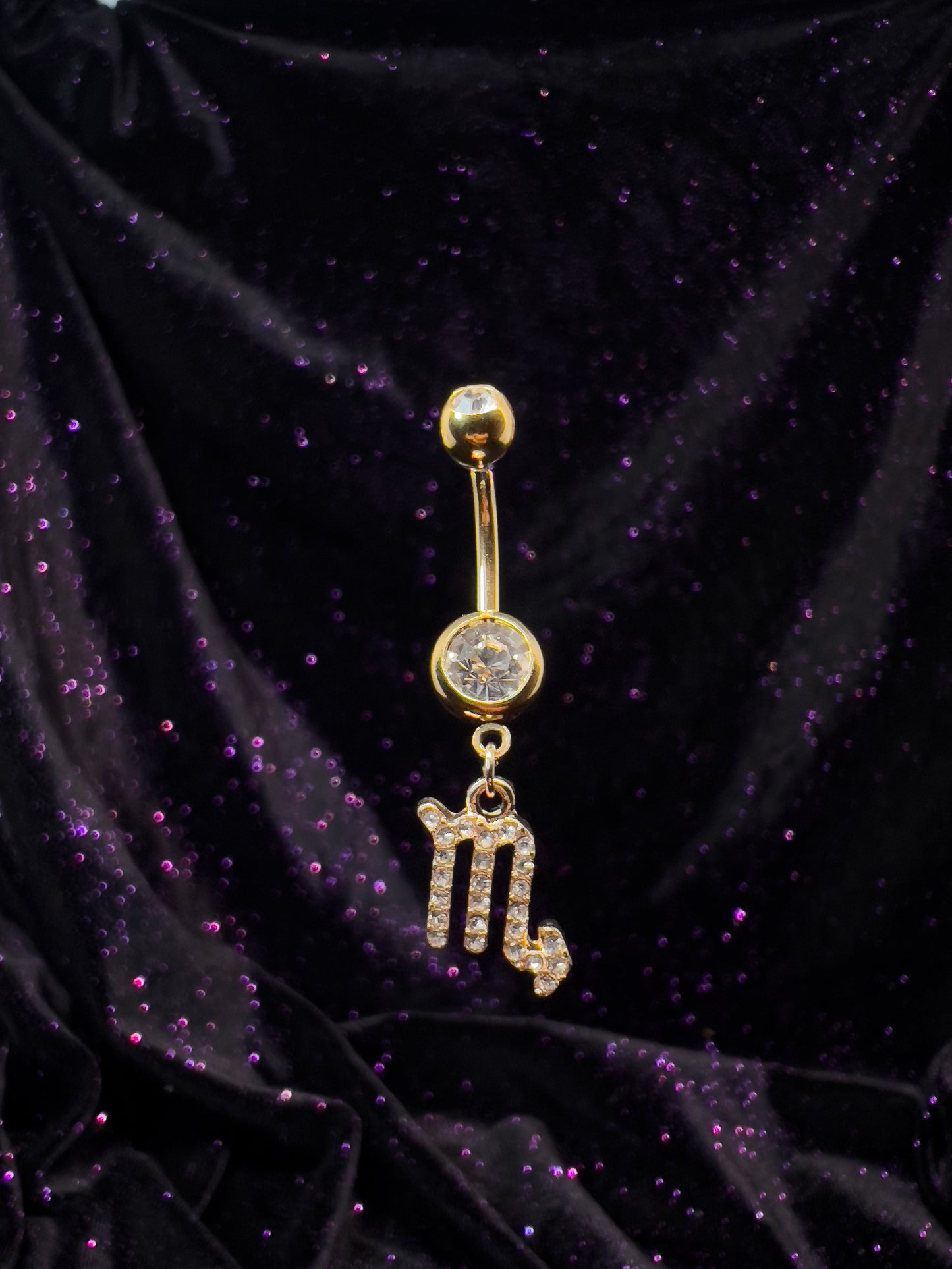 Zodiac Belly Ring