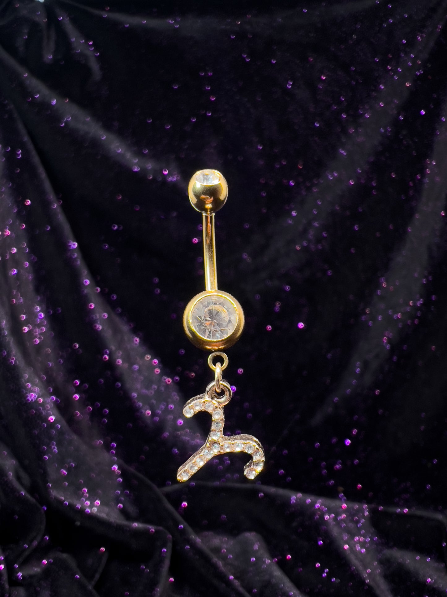 Zodiac Belly Ring